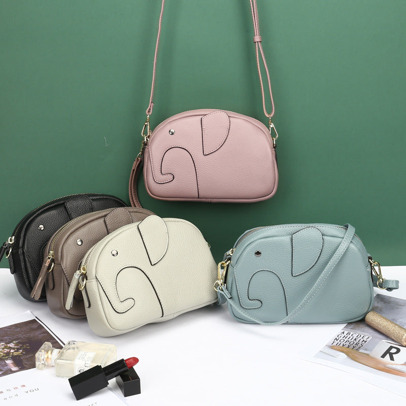 Foreign Trade Japanese-Style New Leather Bag for Women, Ultra-Thin Envelope Clutch, Large Capacity, Simple and Fashionable Crossbody Shoulder Bag