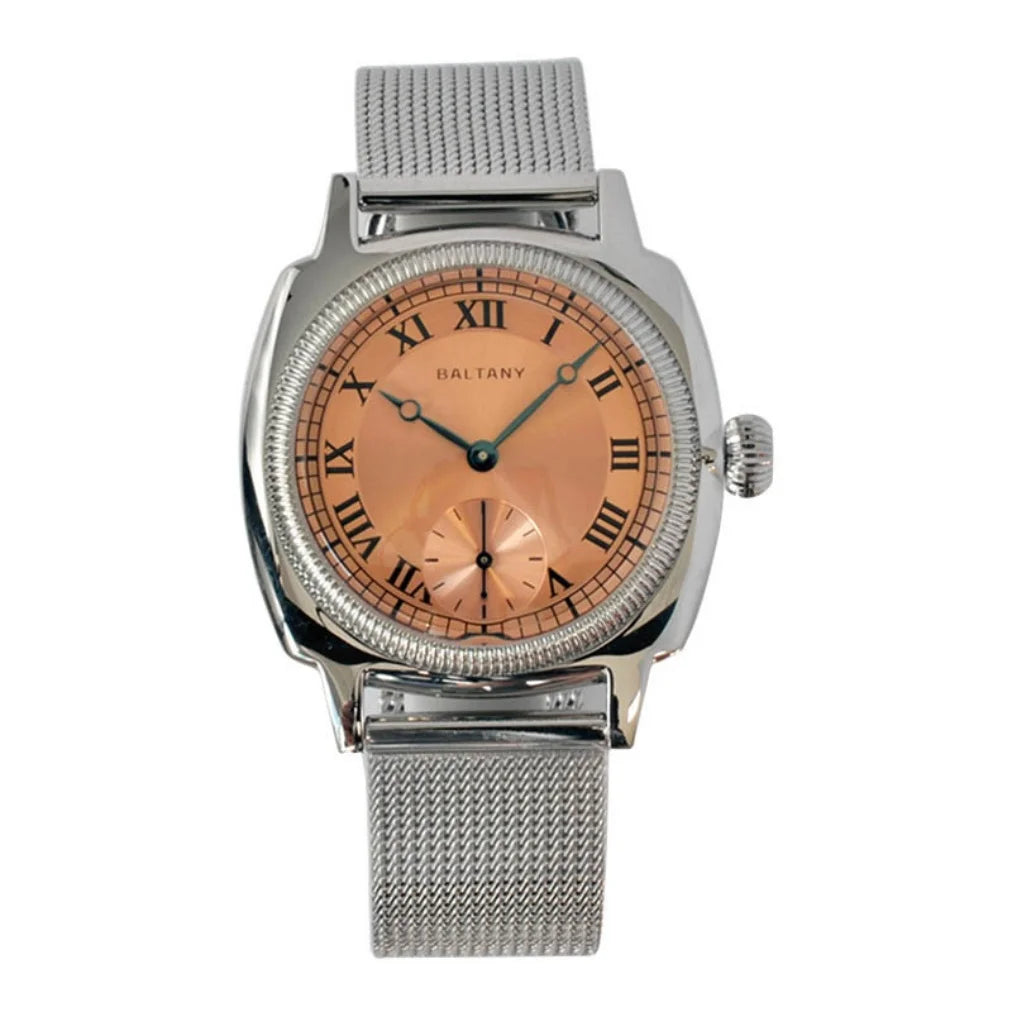Baltany 1926  Tribute Watches Stainless Steel Case VD78 Quartz Movement Sapphire100M Waterproof Retro Wristwatch