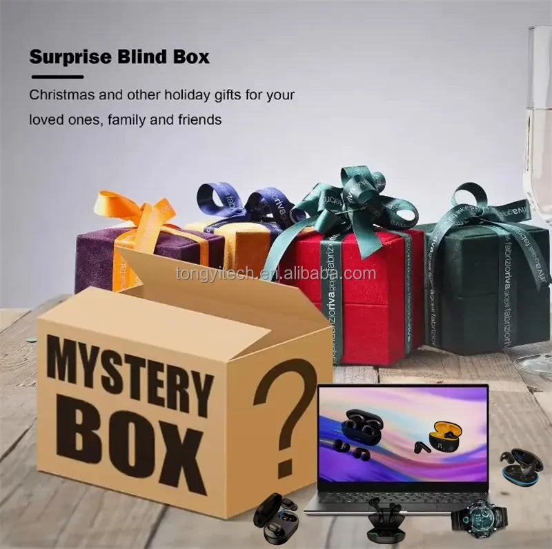 Premium Mystery Blind Box Bundle | New Arrival TWS Earphones & Speakers | Wholesale Hot-Selling Gift Set