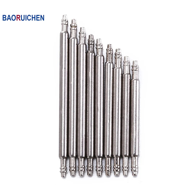 Double Frange 18mm 20mm 22mm 24mm Springbar 304L  Stainless Steel 8-28mm Length Watch Band Spring Bar
