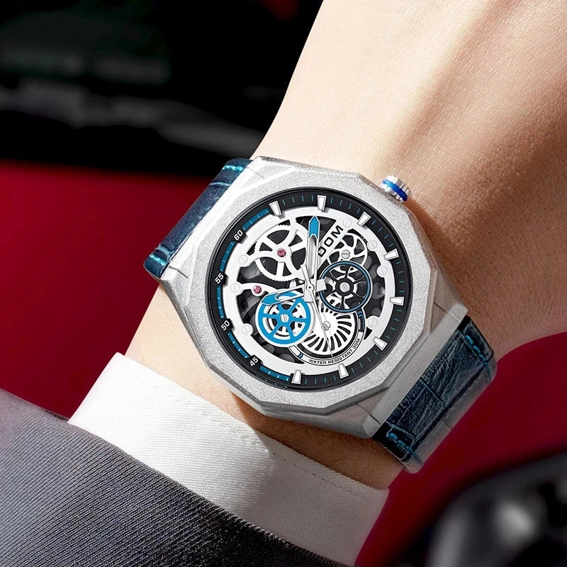 DOM  M-1502 Wristwatch Fashion Personality Sports Belt Quartz Men's Watch
