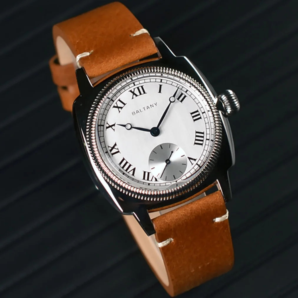 Baltany 1926  Tribute Watches Stainless Steel Case VD78 Quartz Movement Sapphire100M Waterproof Retro Wristwatch