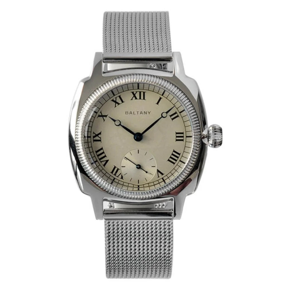 Baltany 1926  Tribute Watches Stainless Steel Case VD78 Quartz Movement Sapphire100M Waterproof Retro Wristwatch