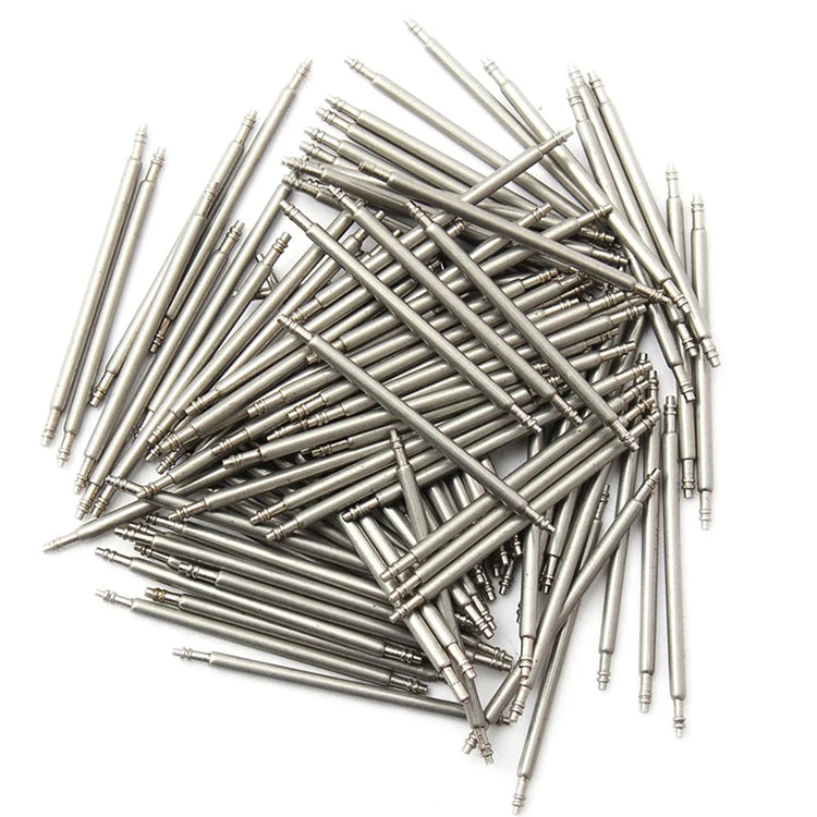 Double Frange 18mm 20mm 22mm 24mm Springbar 304L  Stainless Steel 8-28mm Length Watch Band Spring Bar