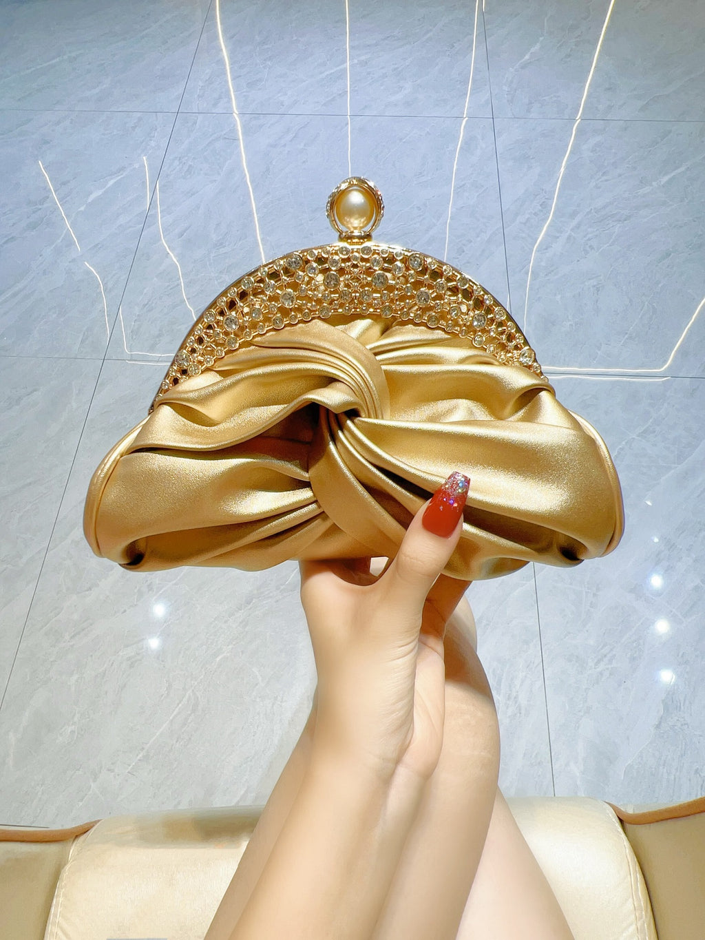 New Cross-border Diamond-encrusted High-class Celebrity Handbag Mini Handbag Clutch Bag Shoulder Crossbody Dinner Bag