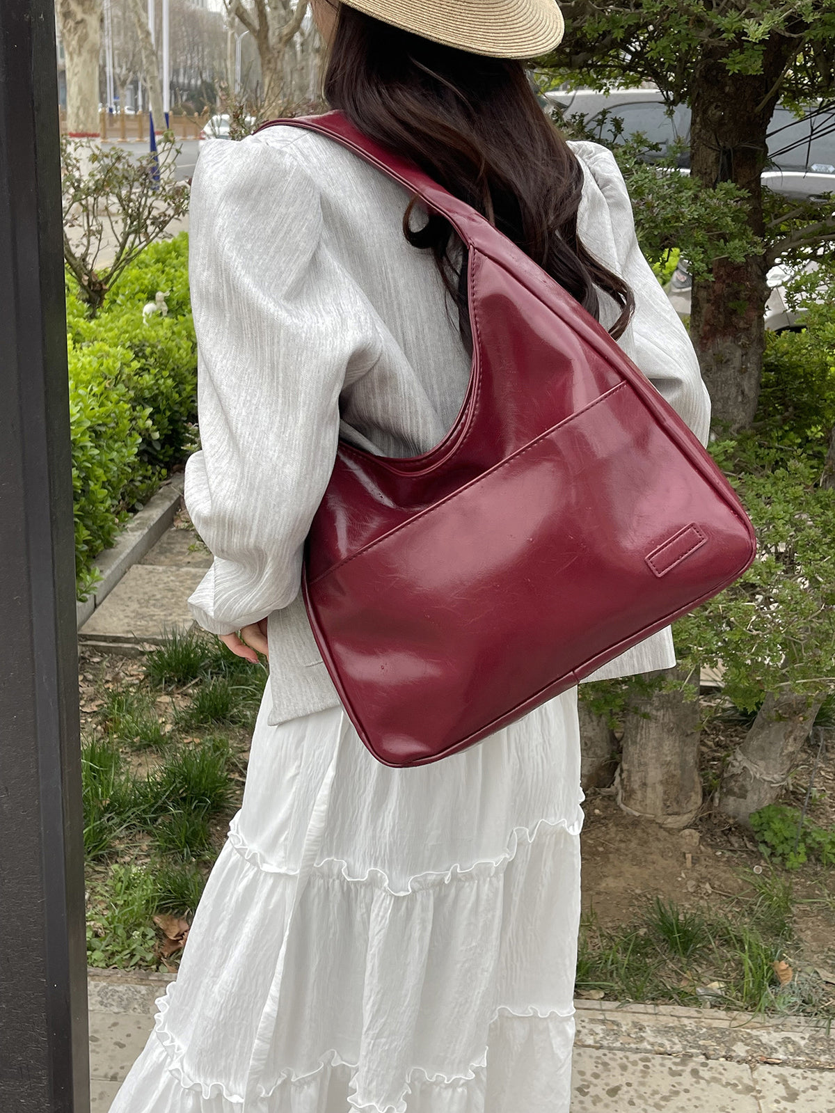 Bag Autumn 2025 New Women's Bag Tote Bag Shiling Large Capacity Shoulder Bag Handbag Crossbody Shoulder Bag
