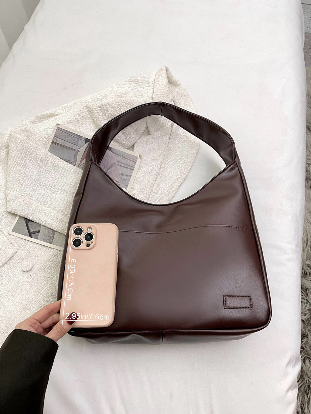 Bag Autumn 2025 New Women's Bag Tote Bag Shiling Large Capacity Shoulder Bag Handbag Crossbody Shoulder Bag