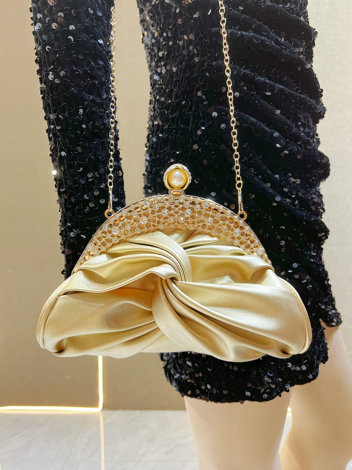 New Cross-border Diamond-encrusted High-class Celebrity Handbag Mini Handbag Clutch Bag Shoulder Crossbody Dinner Bag