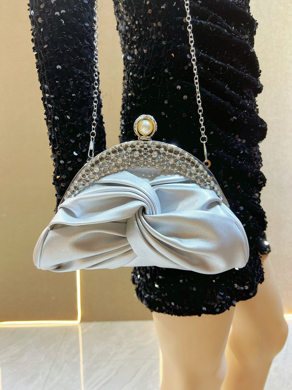 New Cross-border Diamond-encrusted High-class Celebrity Handbag Mini Handbag Clutch Bag Shoulder Crossbody Dinner Bag