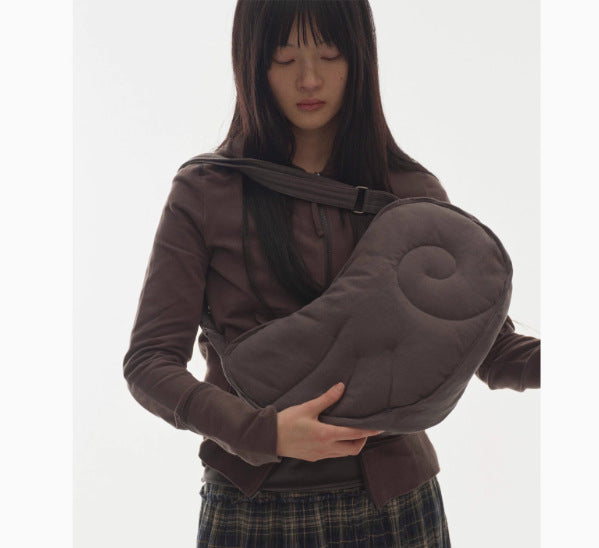 Spot Korean Style Angel Wings Shape Adjustable Shoulder Strap Single Shoulder Crossbody Bag Armpit Bag Embroidered Bag