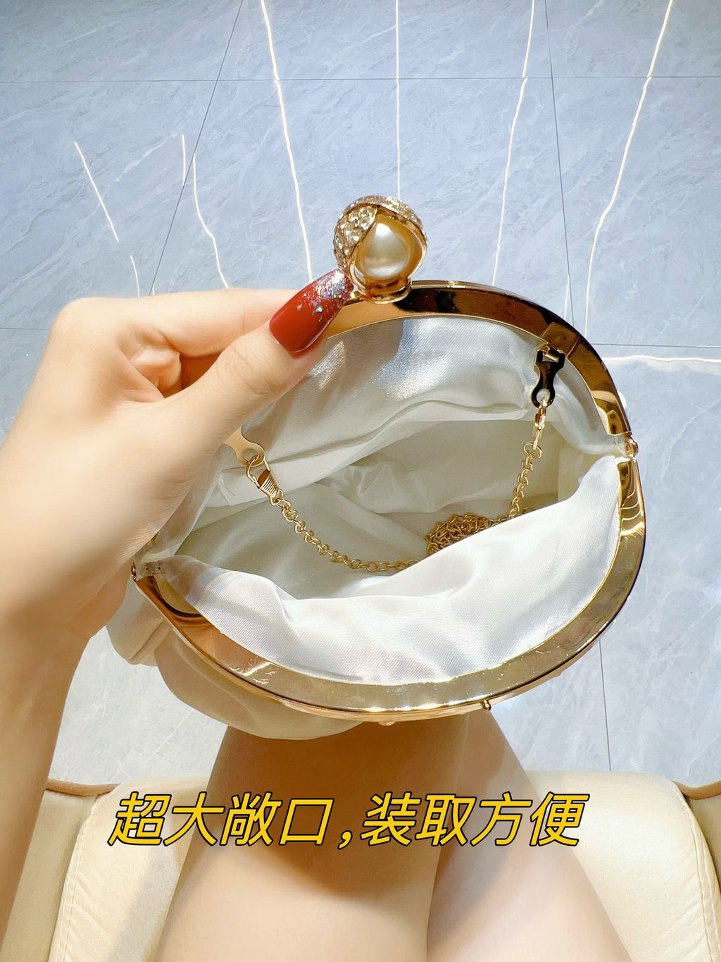 New Cross-border Diamond-encrusted High-class Celebrity Handbag Mini Handbag Clutch Bag Shoulder Crossbody Dinner Bag