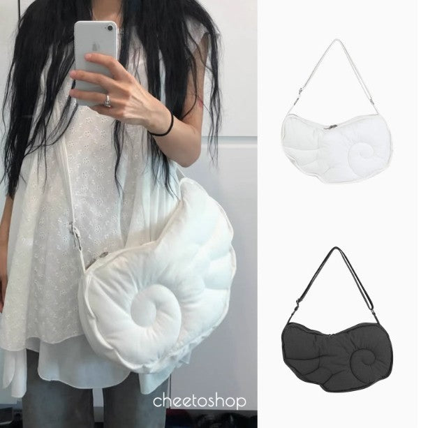 Spot Korean Style Angel Wings Shape Adjustable Shoulder Strap Single Shoulder Crossbody Bag Armpit Bag Embroidered Bag