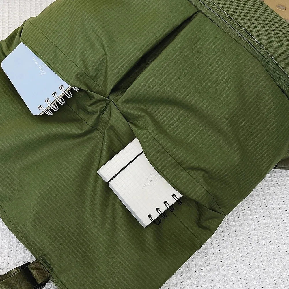 Y2K Unisex Large Capacity Nylon Backpack Men Waterproof Sports Bag Women Casual Travel Backbag Trend School Bags Leisure Handbag