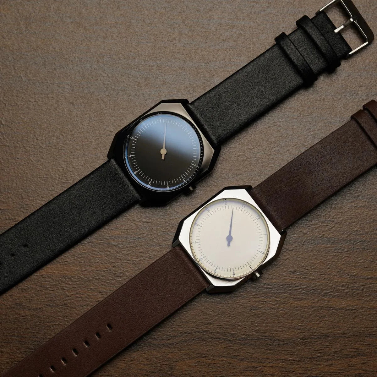 SKU Retro One Pointer Men's Watch Vintage Style Square Quartz Unique Design Fashion Alloy Wristwatch