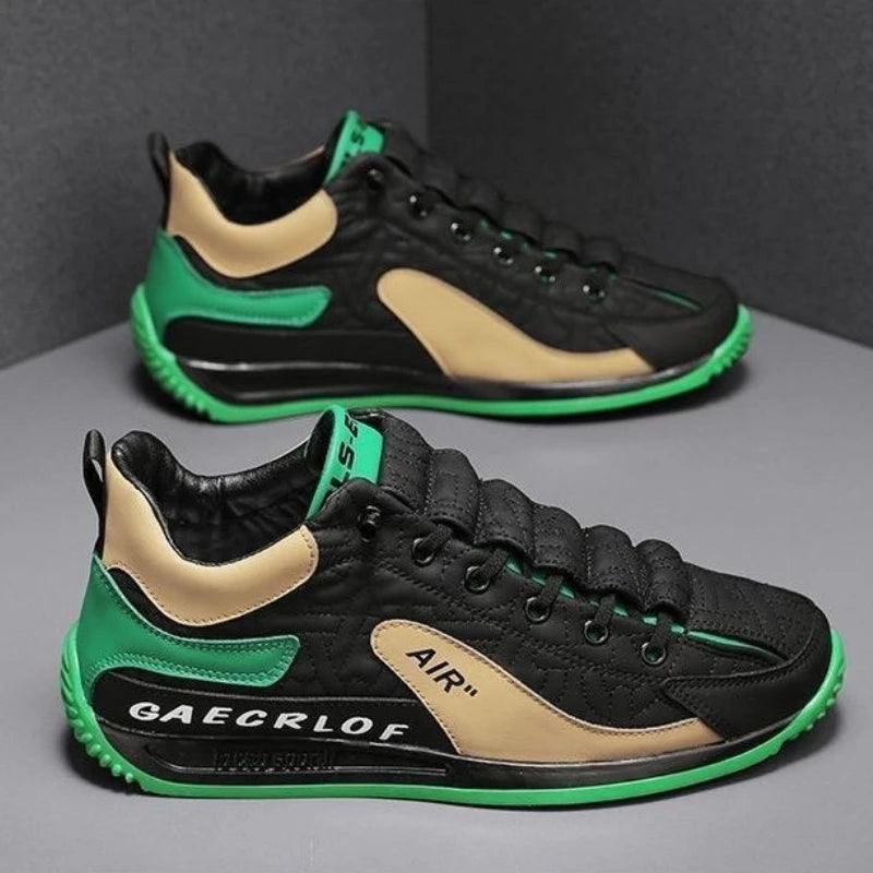 2025 New Men Sneakers Fashion Thick Sole Men Casual Shoes Luxury Breathable Outdoor Male Running Shoes Lace-Up Mens tennis Shoes