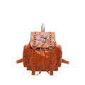 Rivet Y2K Backpack Women Gothic Punk PU Leather Shoulder Bag Ladies Vintage Harajuku Backpacks College Large Capacity School Bag