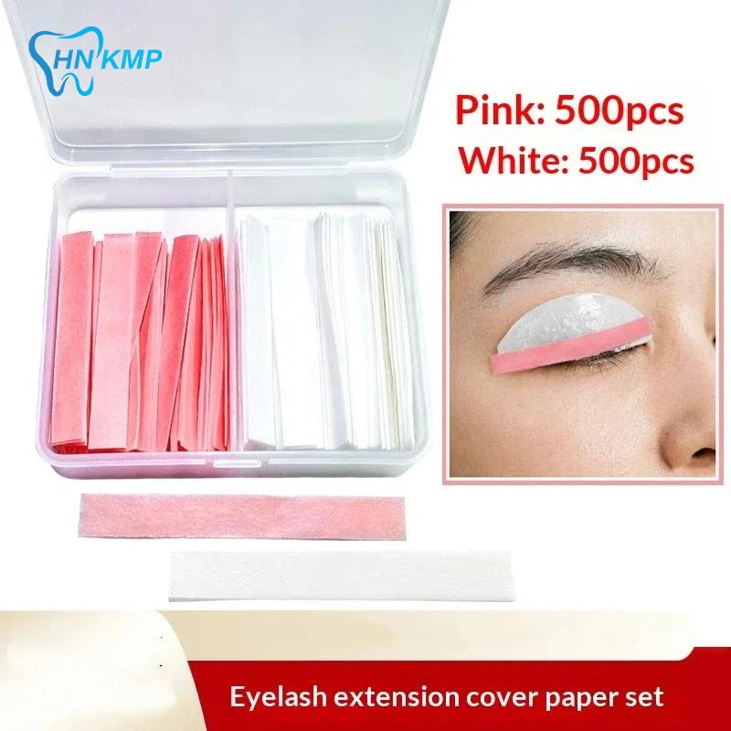 Eyelash Curler and Perm Papers Set for Easy at Home Eyelash Lifting and Long-lasting Appearance
