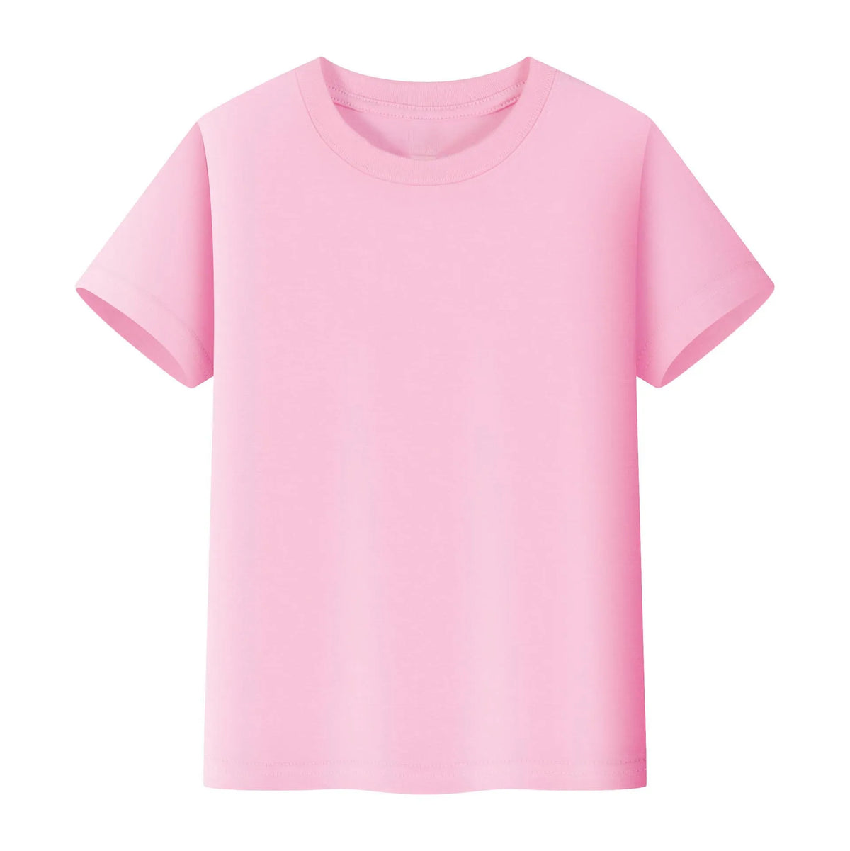 1 to 14 Years Boys T Shirts 100% Cotton Plain Girl T Shirt Sports Black White Children's Tees Short Sleeve Teenage Baby Clothing