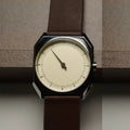 SKU Retro One Pointer Men's Watch Vintage Style Square Quartz Unique Design Fashion Alloy Wristwatch