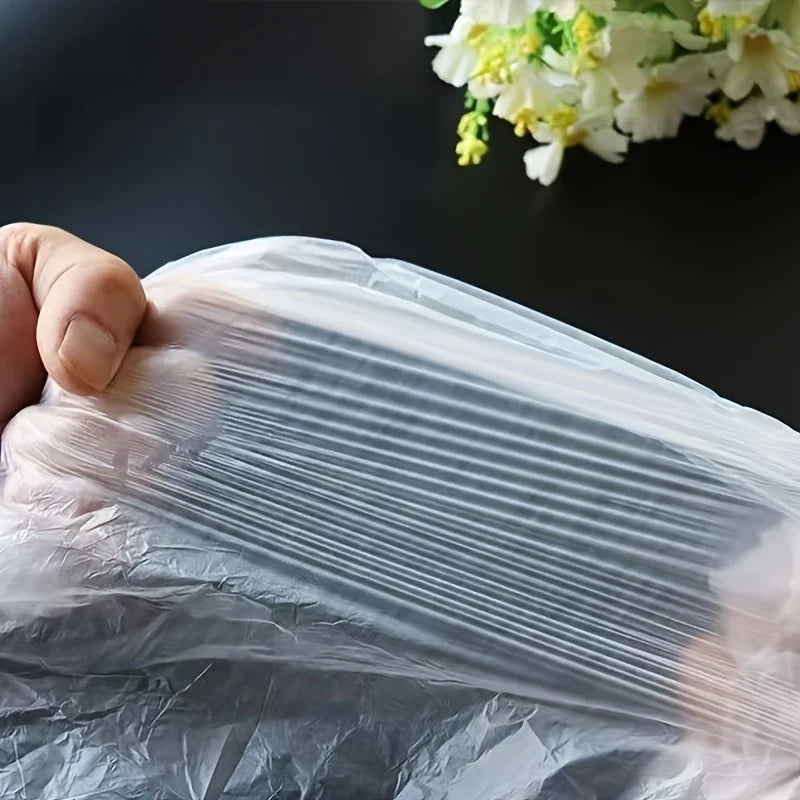 20Pcs Disposable Hair Salon Cape, Transparent Plastic, Suitable For Hair Coloring, Perming, Haircuts, Hairstyling, And Washing