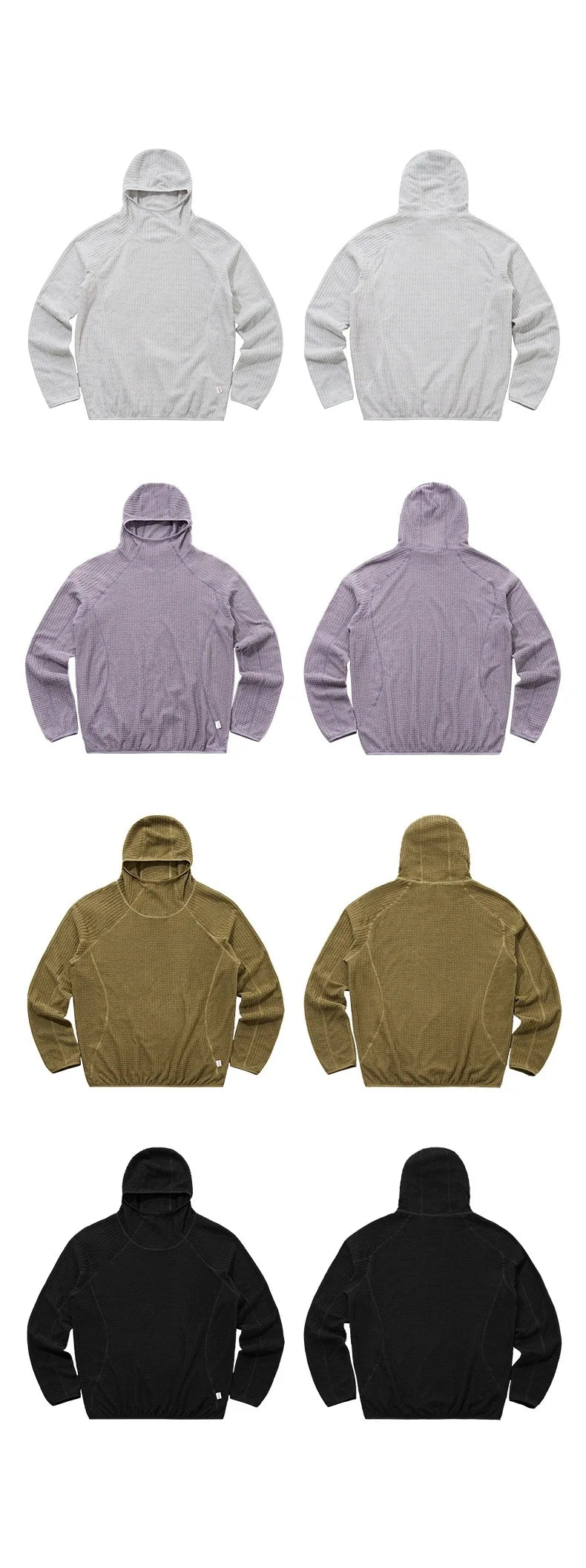 Men's air fleece hooded sweater autumn and winter new lightweight thermal hoodie couple