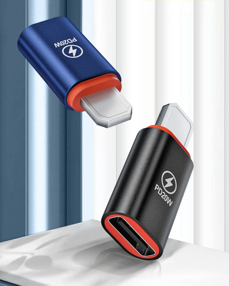 USB C To Lightning Fast Charging Adapter 20W  Mobile Phone Charging Suitable For Iphone Type C To IOS Converter