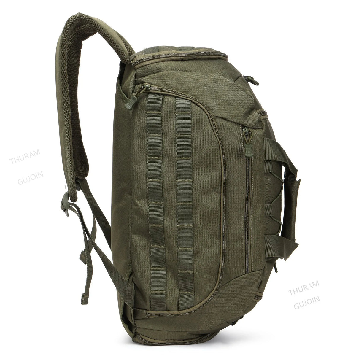 Tactical Gym Backpack with Shoe Compartment Convertible 3-in-1 Duffel Sling Bag for Men Women Weekender Overnight Travel Bag