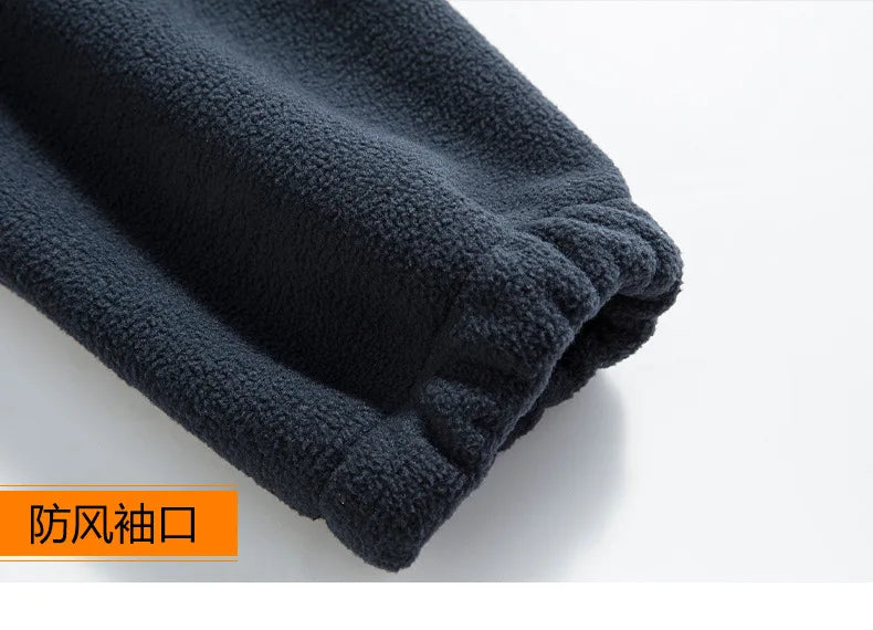 Men's Fleece Jacket for Autumn and Winter - New Style, Warm & Outdoor Cold-Resistant