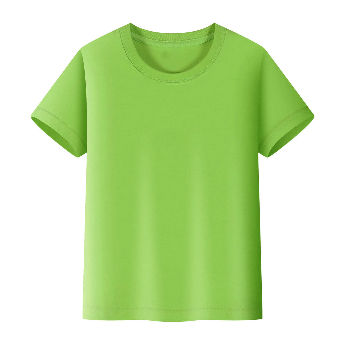 1 to 14 Years Boys T Shirts 100% Cotton Plain Girl T Shirt Sports Black White Children's Tees Short Sleeve Teenage Baby Clothing
