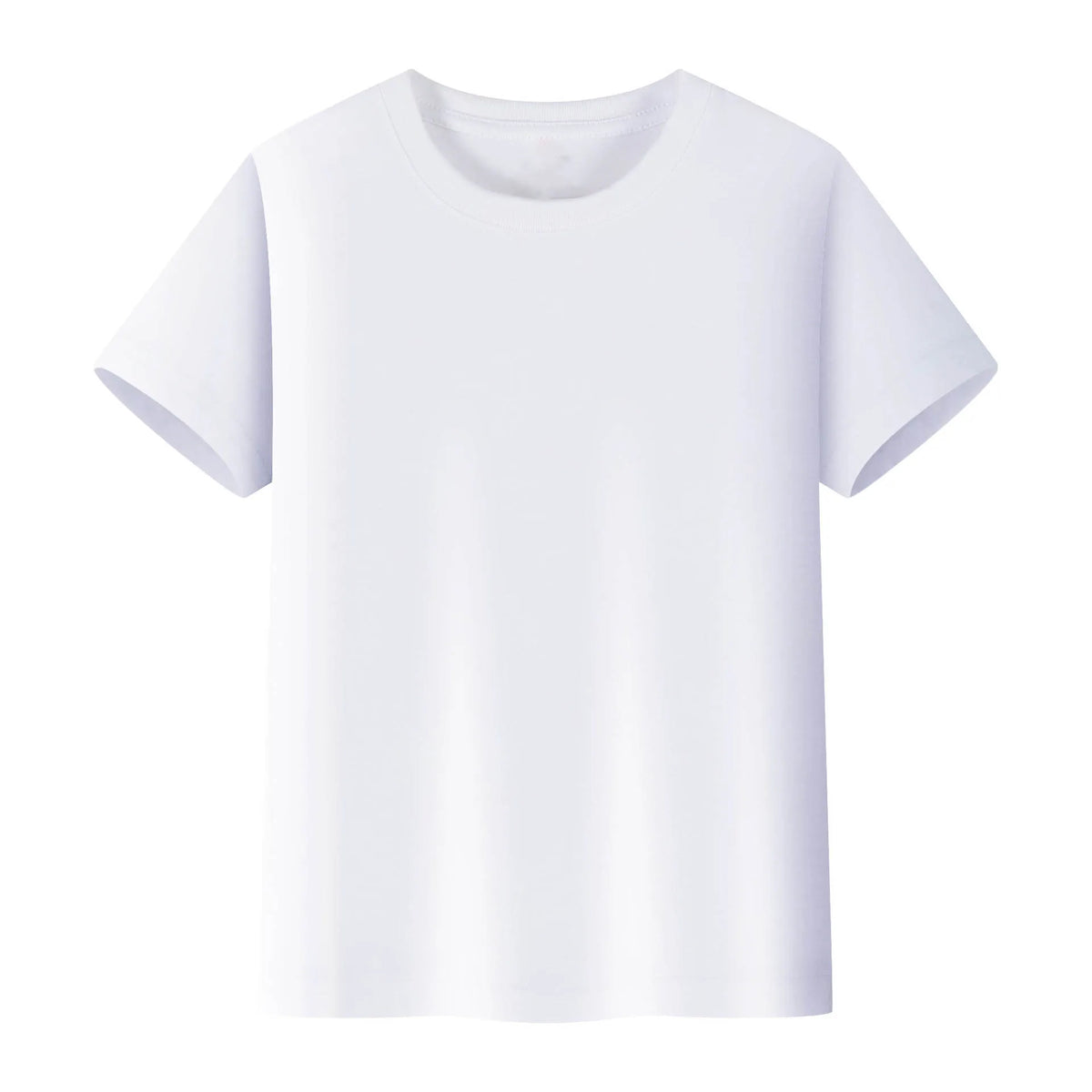 1 to 14 Years Boys T Shirts 100% Cotton Plain Girl T Shirt Sports Black White Children's Tees Short Sleeve Teenage Baby Clothing