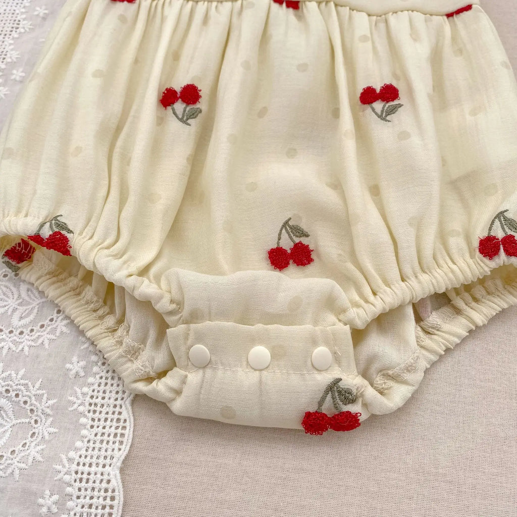 2026 New Spring Infant Baby Girls Romper Baby Girl Clothing Long Sleeved Embroidery 0-24M Newborn Baby Girls Bodysuits