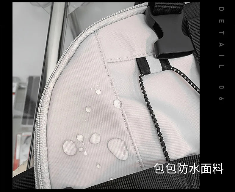 Backpack men and women cool backpack leisure junior high school students backpack personality skateboard