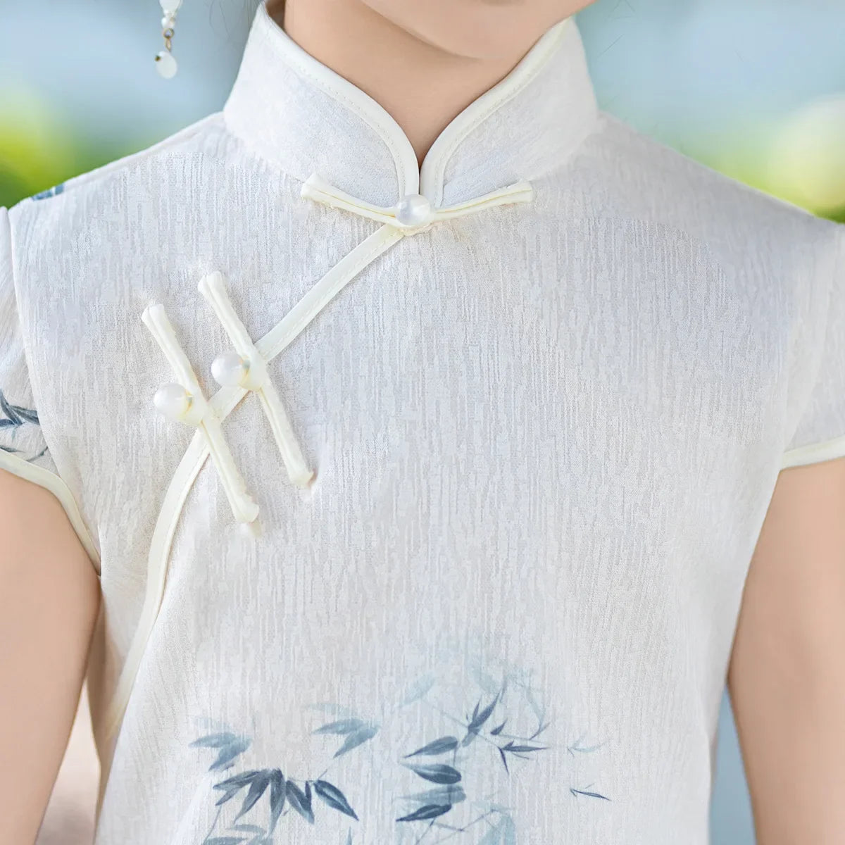 Tang Costume Girl Dress Qipao Children Outfit Stage Party Cheongsams Baby Hanfu Kids Clothing Vestidos Summer Girls Dresses