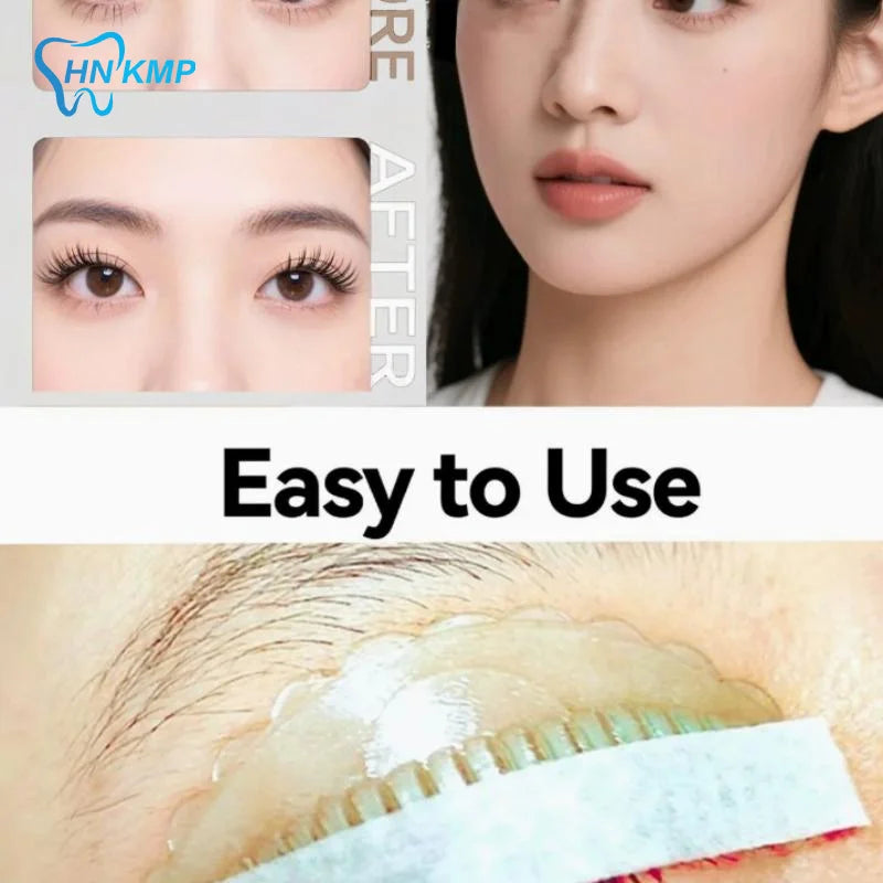 Eyelash Curler and Perm Papers Set for Easy at Home Eyelash Lifting and Long-lasting Appearance