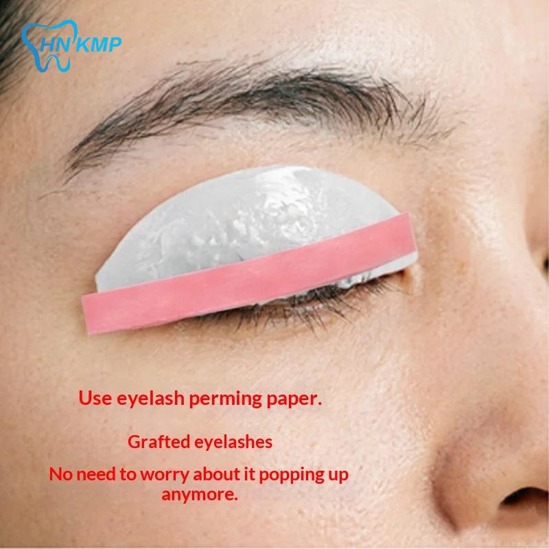 Eyelash Curler and Perm Papers Set for Easy at Home Eyelash Lifting and Long-lasting Appearance