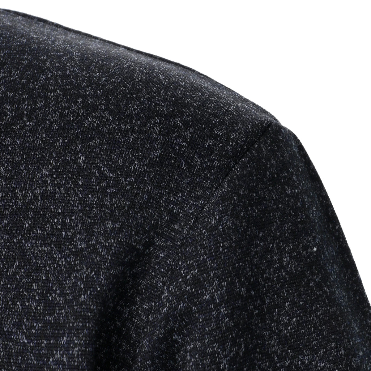 Autumn and winter men's stand collar long sleeve casual knitted sweater top