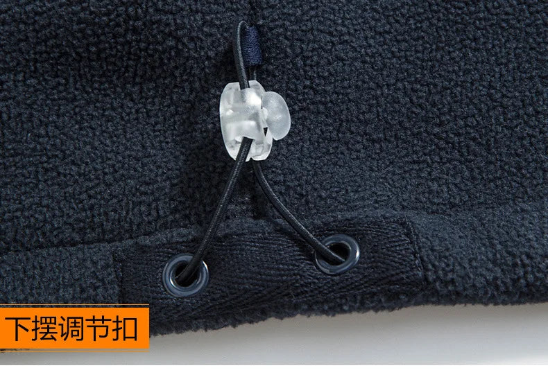 Men's Fleece Jacket for Autumn and Winter - New Style, Warm & Outdoor Cold-Resistant